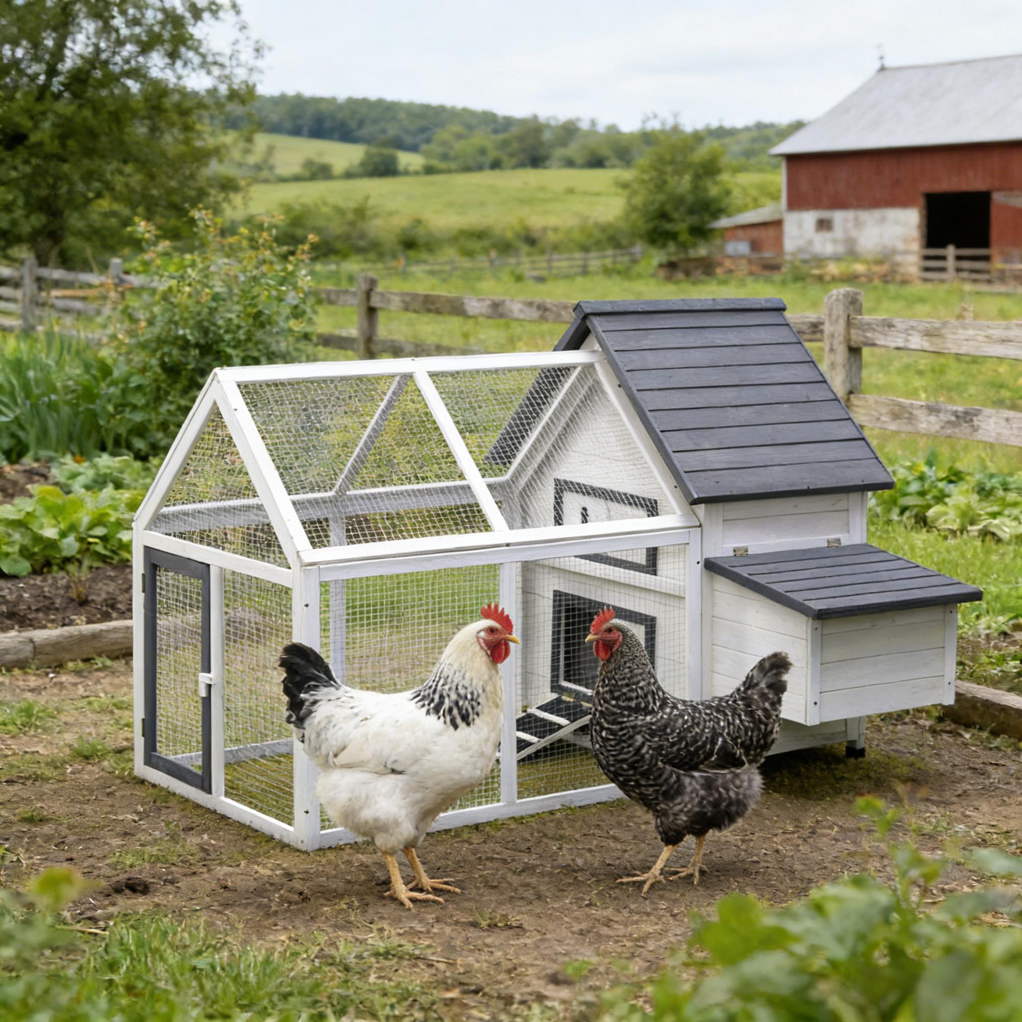 Gallinero de Madera