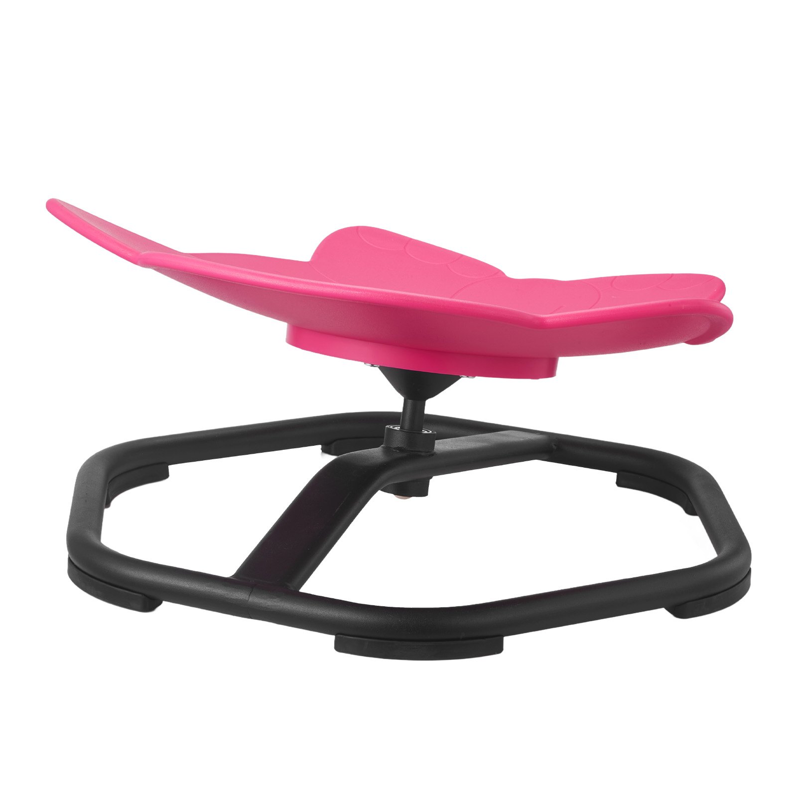 Kids Swivel Chair, 220 Lbs Capacity, Elephant Shape Sensory Spinning Chair, Autistic Kids Sensory Toy Seat With Non-Slip Metal Base, Toddler Sit & Spin Seat For Coordination Balance Focus, Red