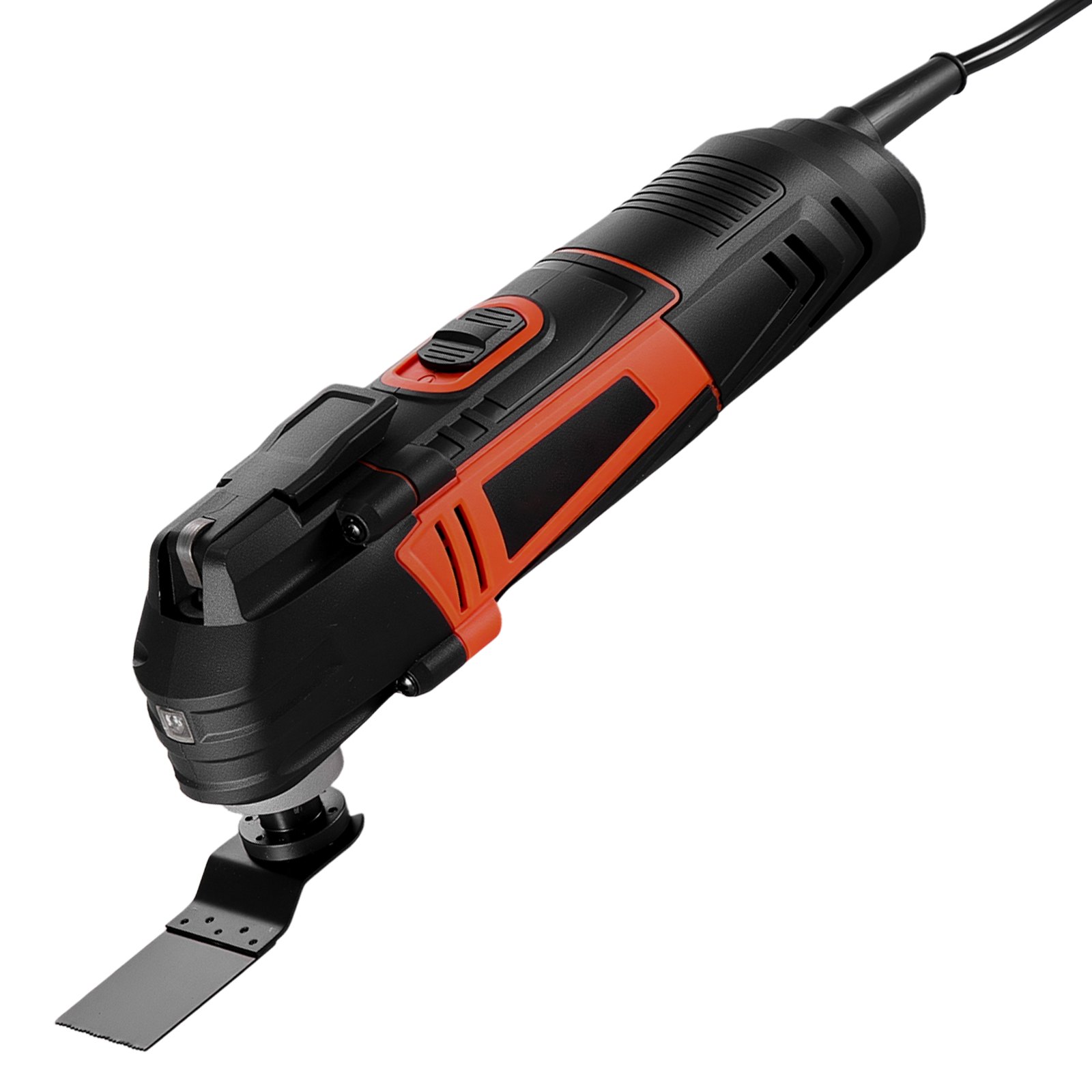 Multitool Oscillating Tool, 4Amps Electric Oscillating Multi Tool Corded With 6 Variable Speeds 7000 - 19000 OPM, 3.2° Oscillating Angle, 13PCS Saw Accessories, LED Work Light & Tool Bag
