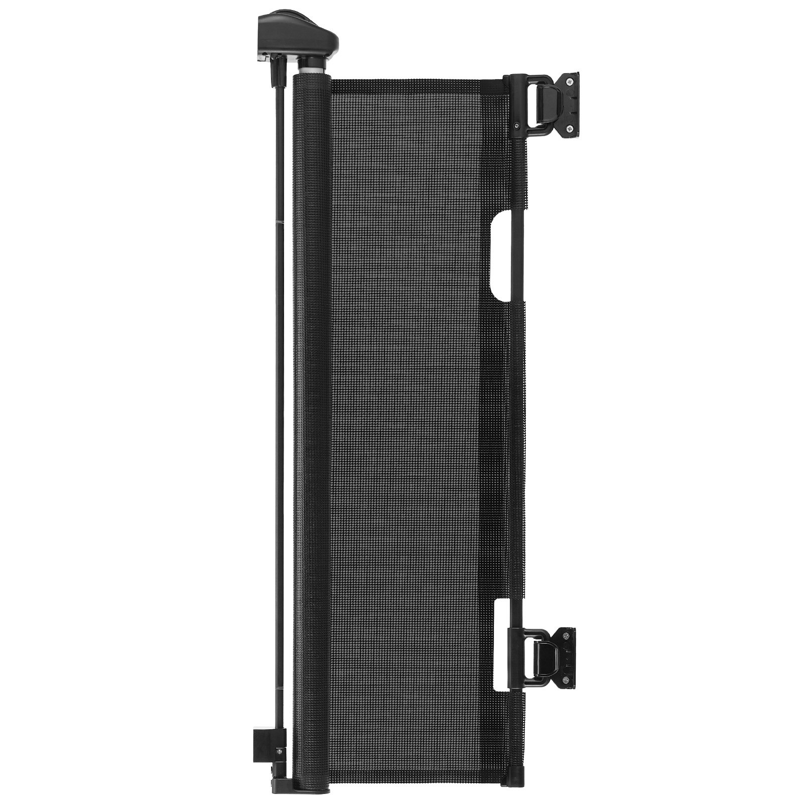 Barrera de seguridad retráctil para bebés, 72.8 pulg ancho, 31.3 pulg alto