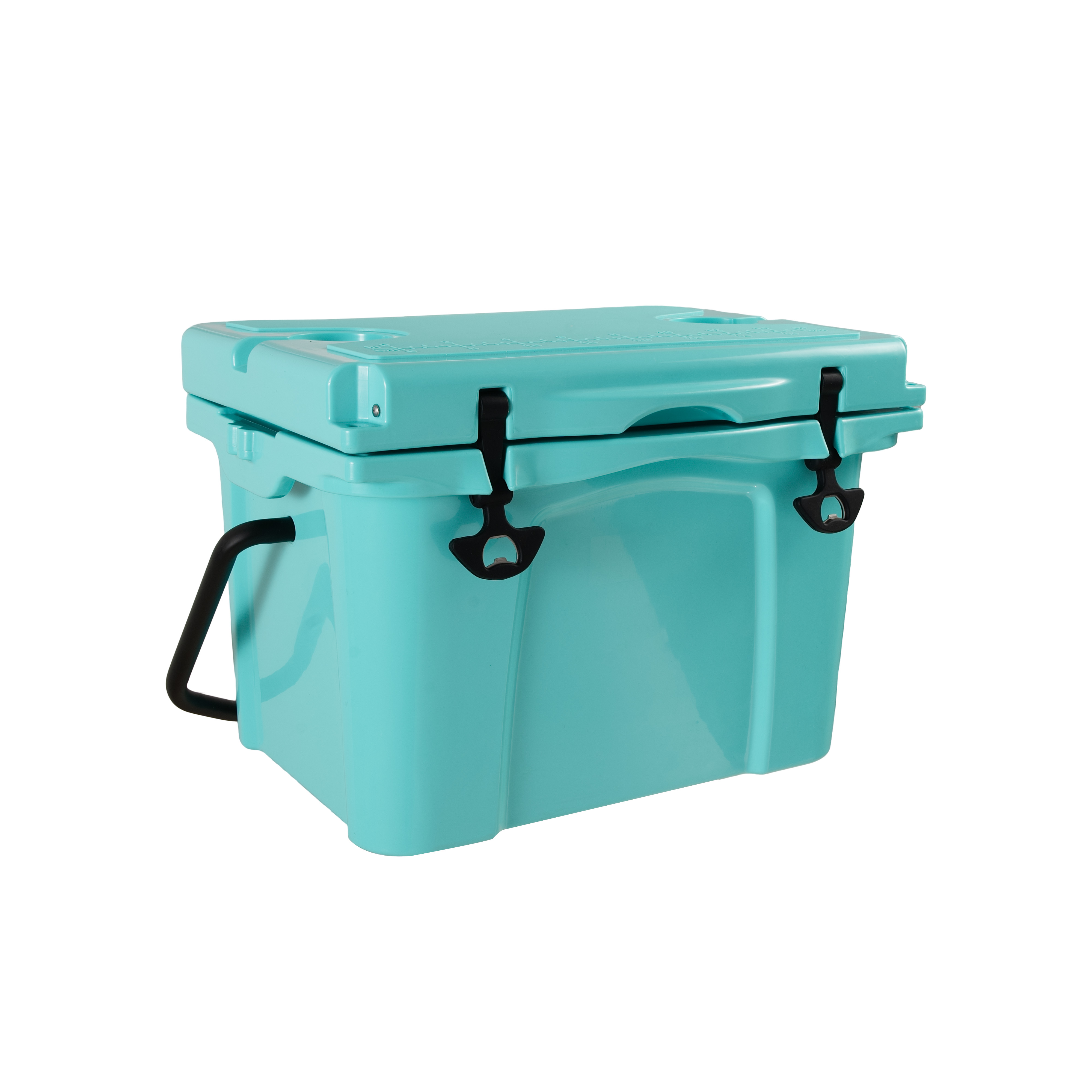Nevera Portátil Rígida Aislada de 25QT con Abridor y Portavasos para Camping y Pesca
