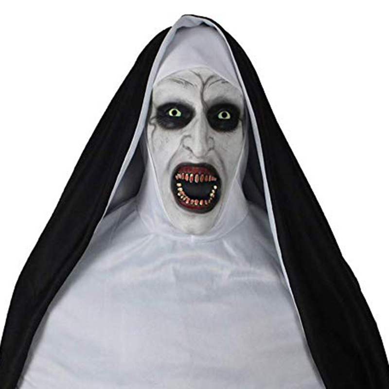 Máscara de Halloween de terror brillante