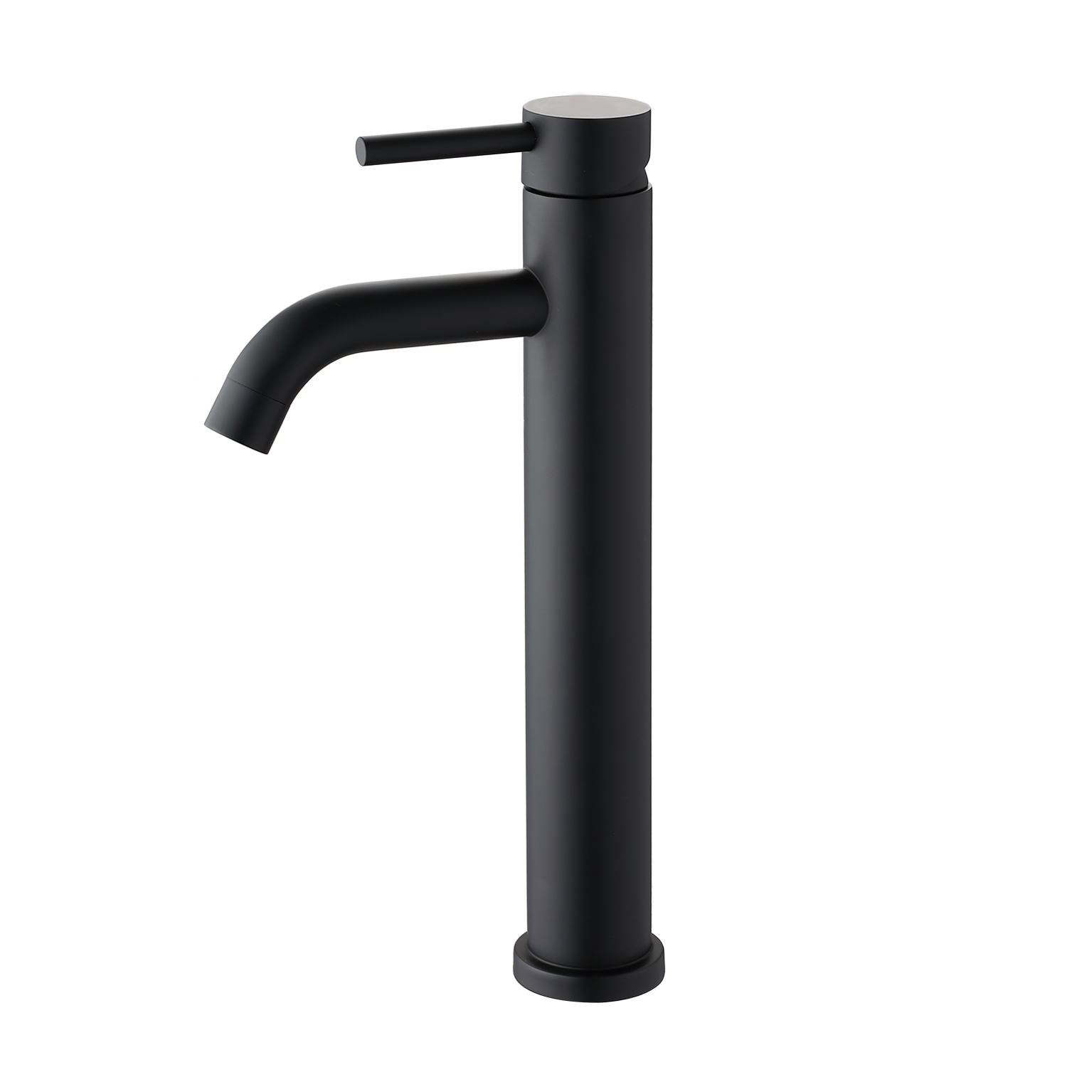 Grifo monomando para lavabo de baño, diseño moderno, negro mate/níquel/dorado