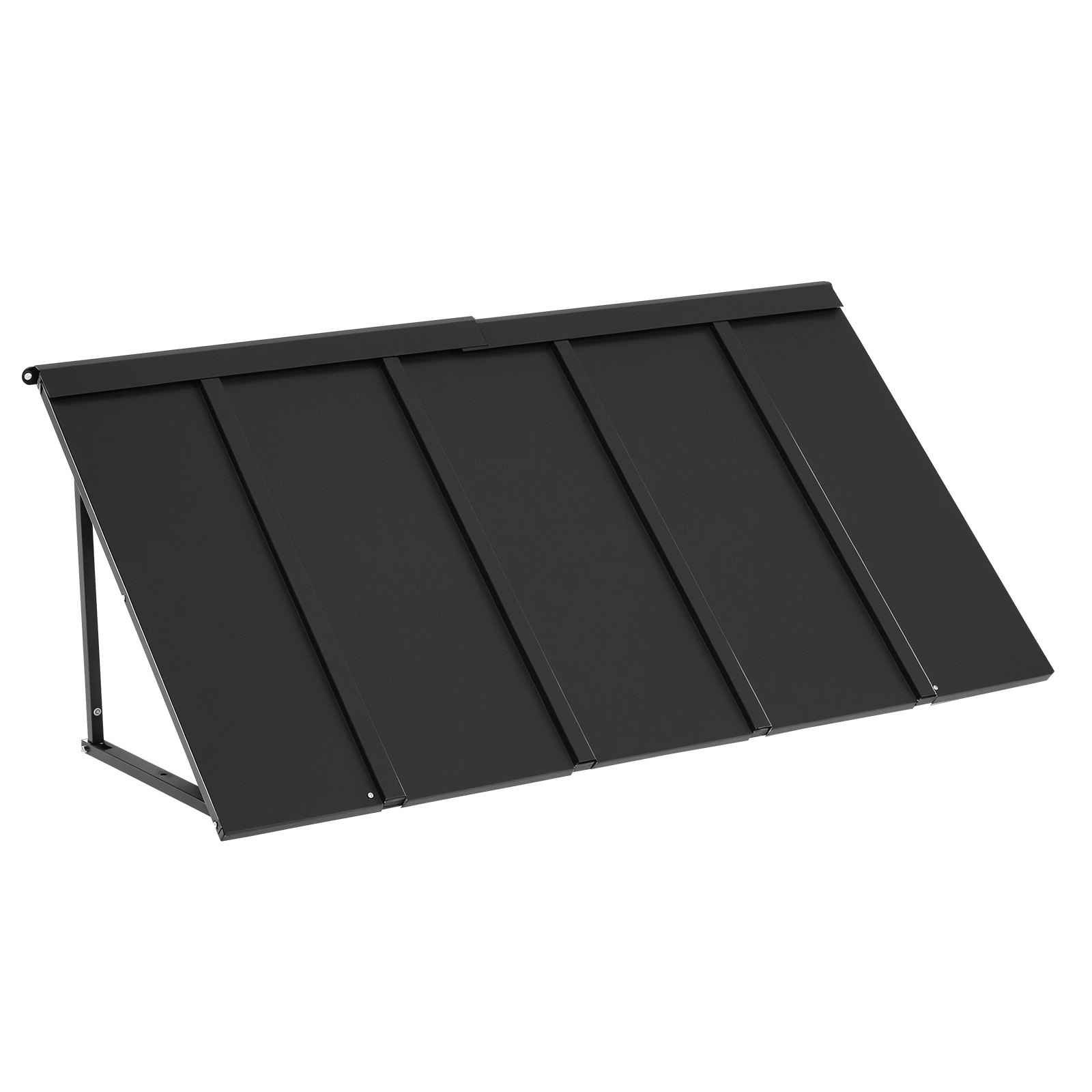 Window Awning Door Canopy 56x24 In Outdoor Steel Front Door Awnings Anti-Rust