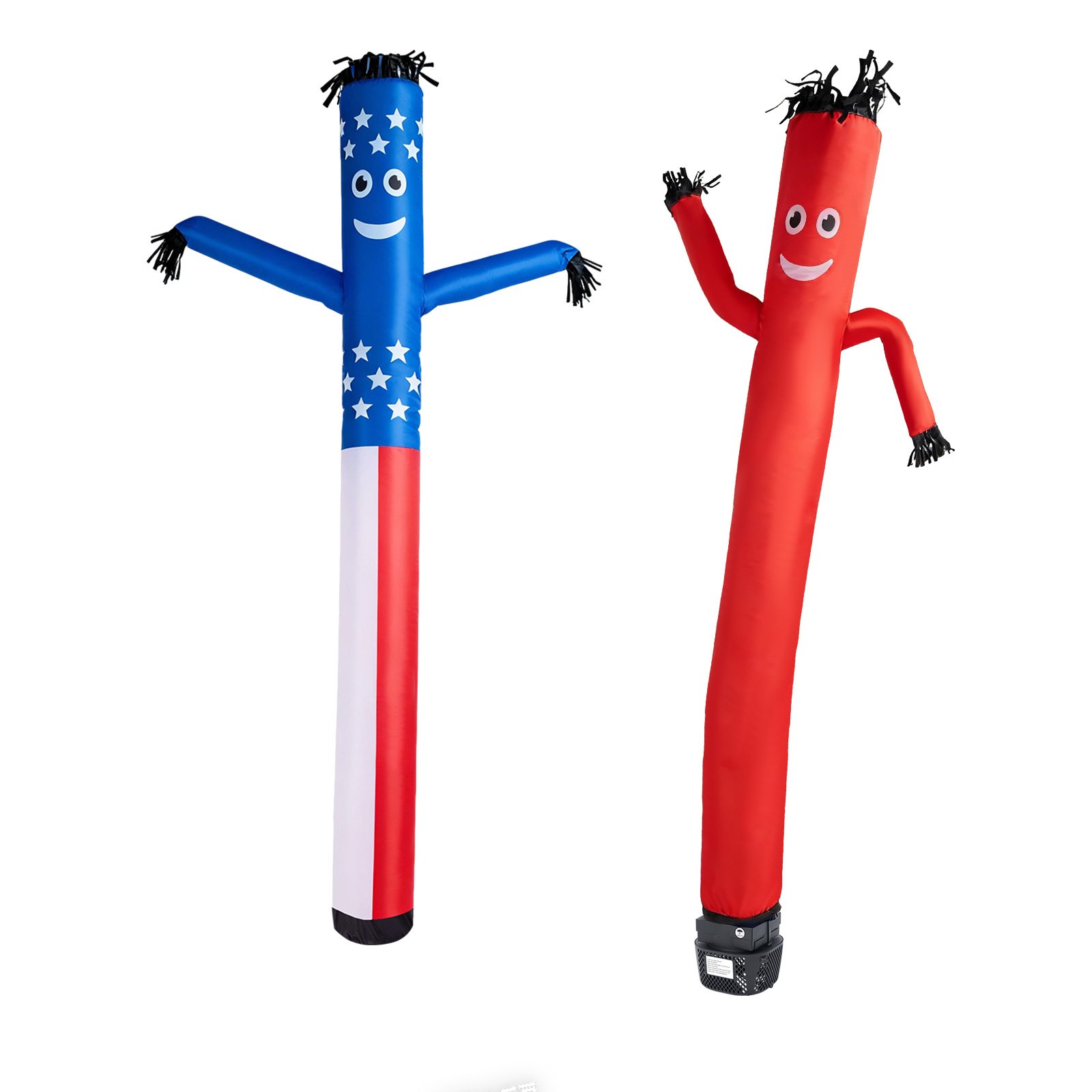 Inflatable Tube Man With Blower, 8 Ft Tall, Wacky Waving Wind Flying Inflatable Dancing Tube Guy With 1/15 HP IPX3 Waterproof Blower Fan, For Outdoor Advertising Business Store Party Decoration